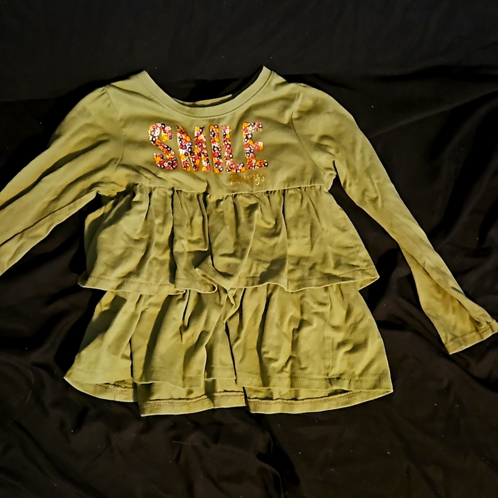 4T Garanimals "smile always" long sleeve